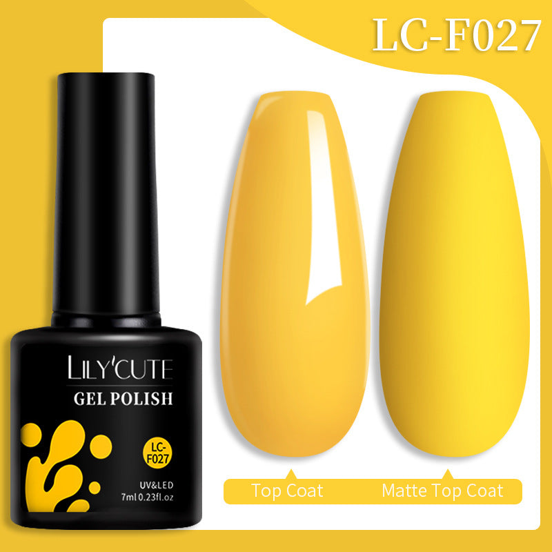 Colored Glitter Nail Glue Set for Nail Art - Waterproof & Non-Flushing