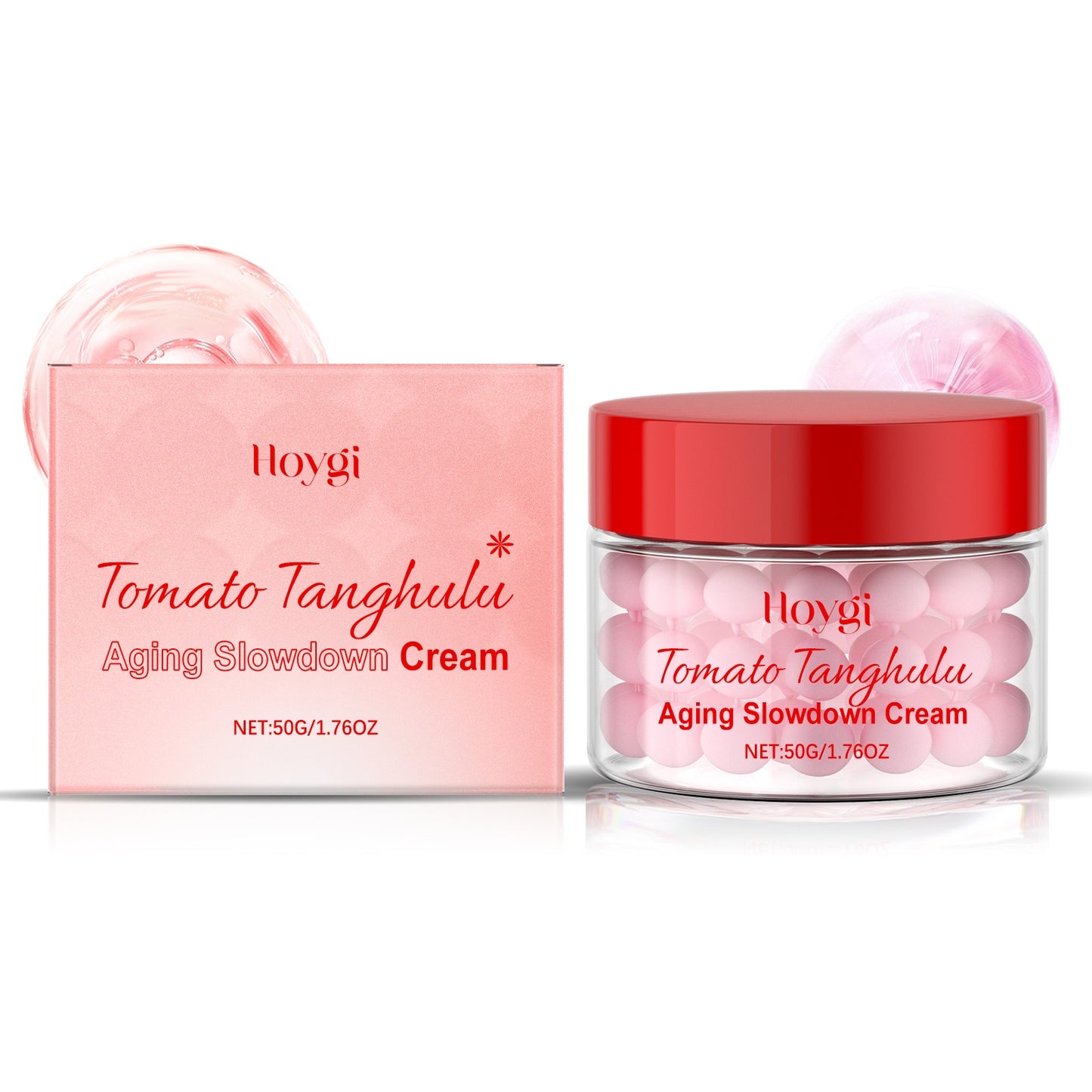Tomato Facial Moisturizing Cream with Hyaluronic Acid & Cherry Blossom - 50g