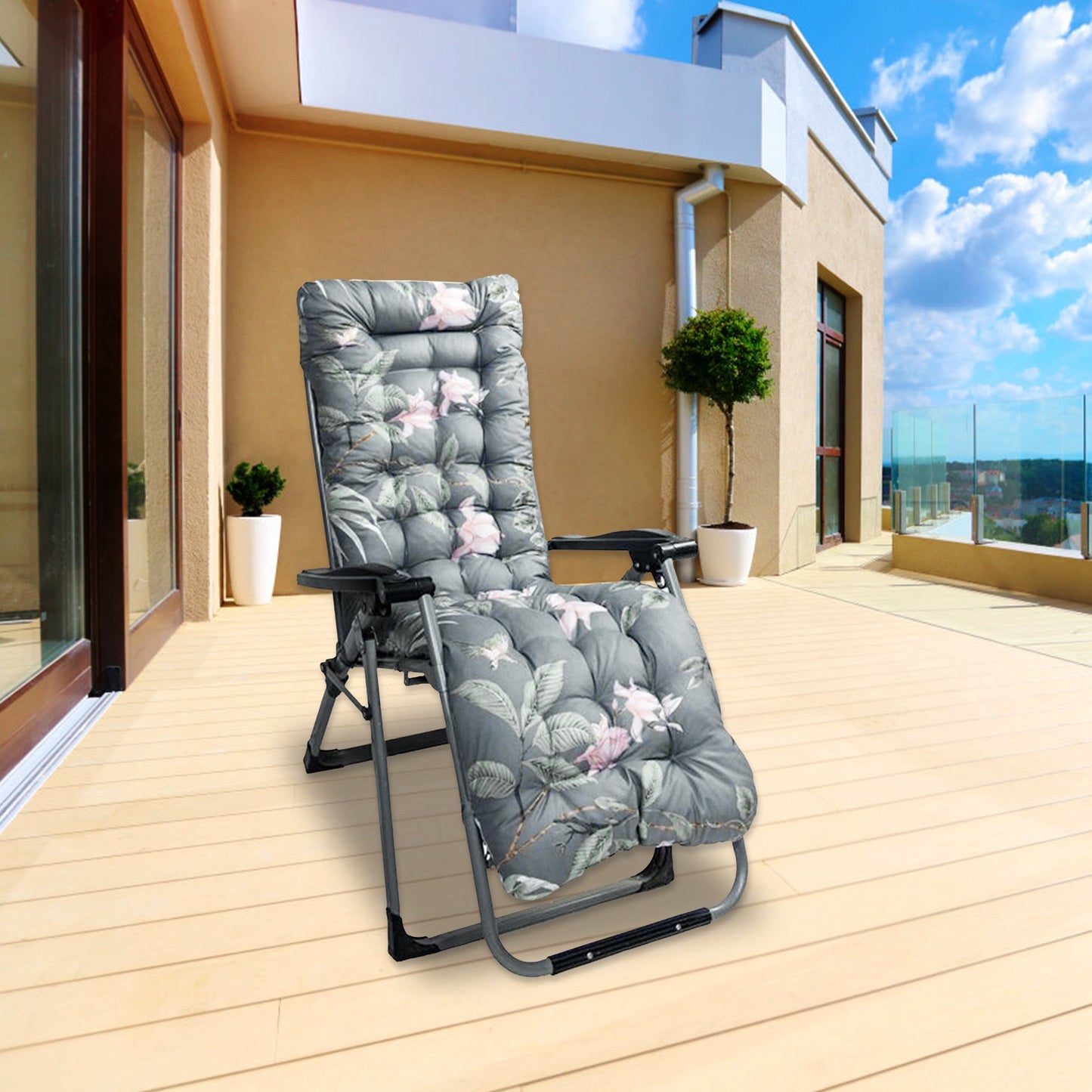 Lounger Cushion for Chaise, Rocking Chair & Sofa - Standard Size