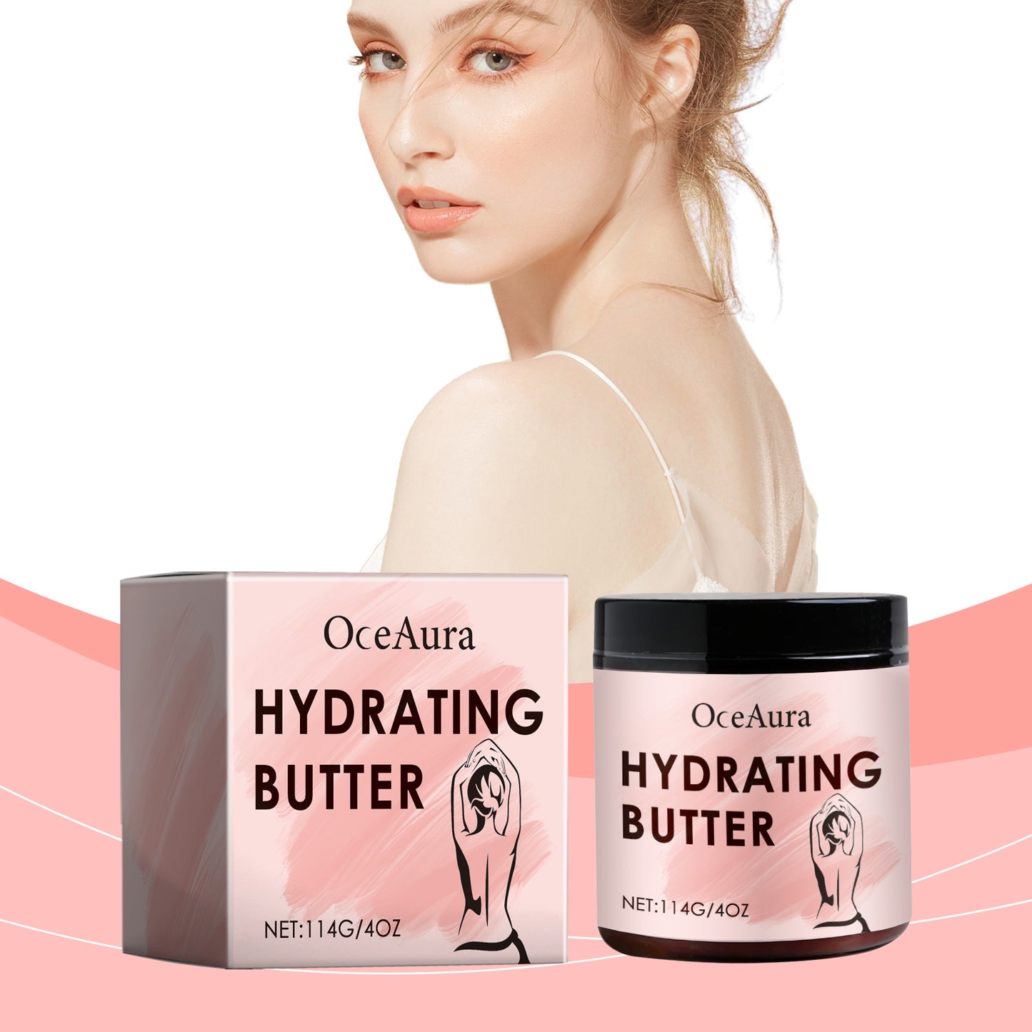 Hydrating Body Cream with Mango, Jojoba & Avocado Oil - Nourishing Skin Care