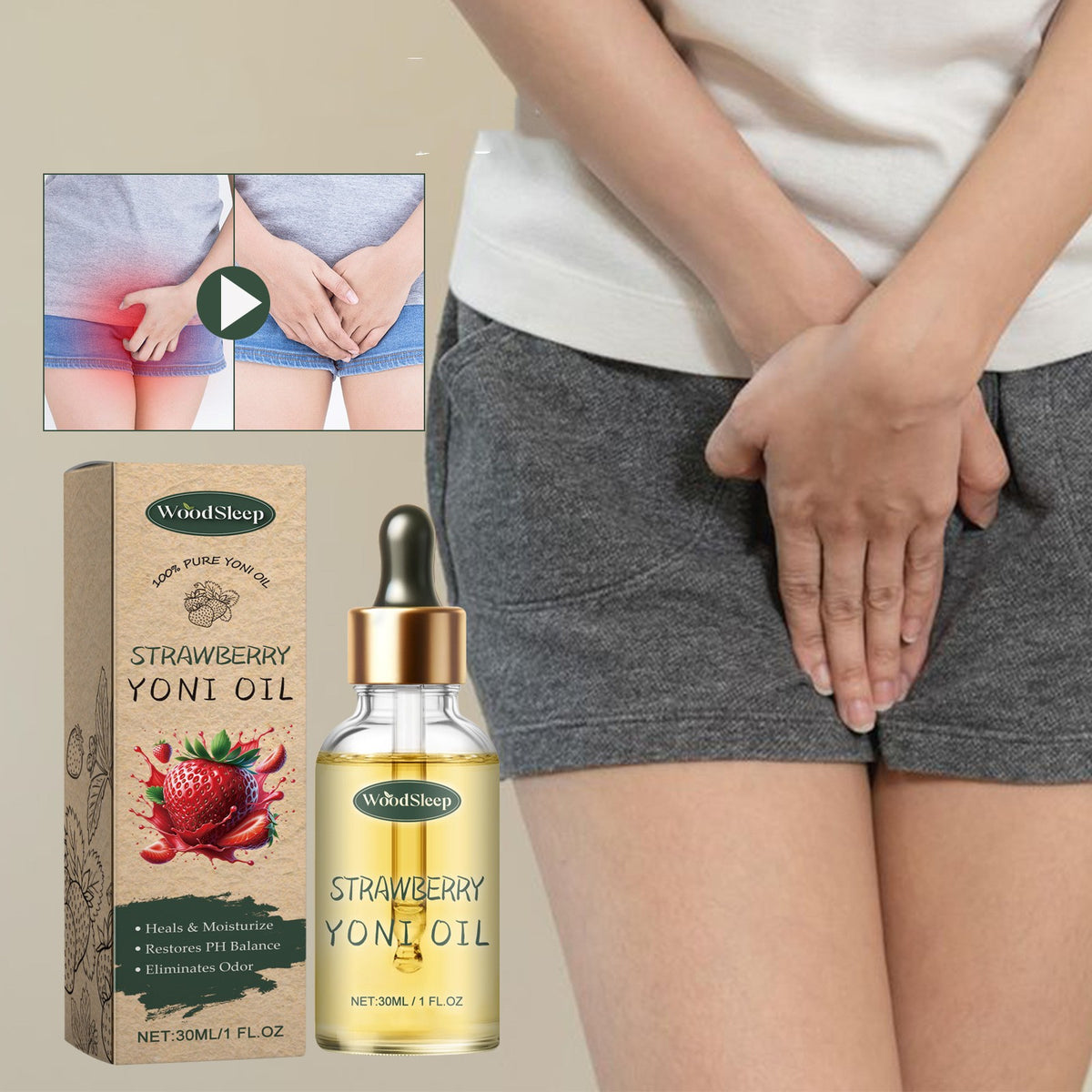 Women's Skin Treatment Oil 30ml - Firming & Nourishing