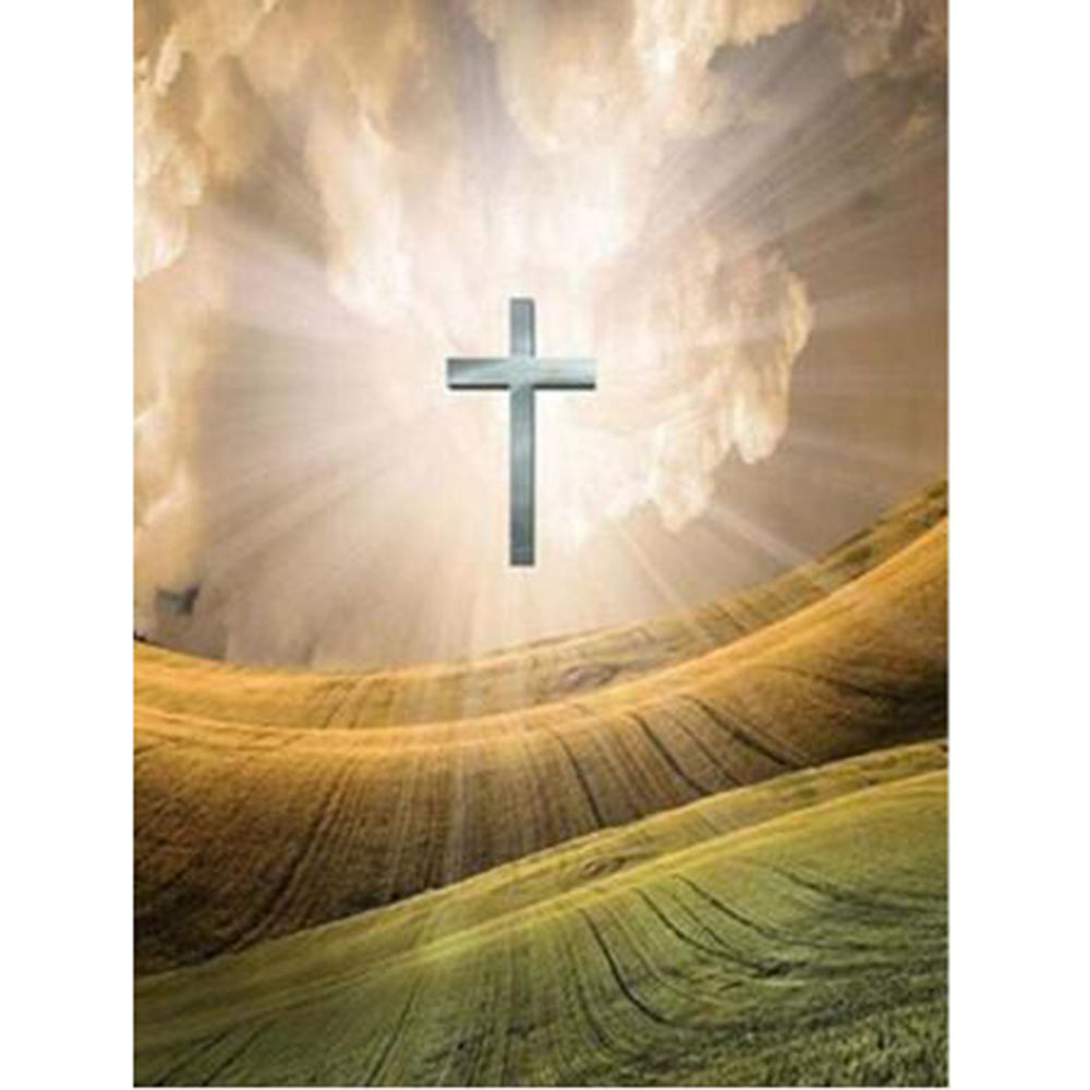 Diamond Painting Cross Stitch Kit - Square & Round Resin Diamonds for Home Decor