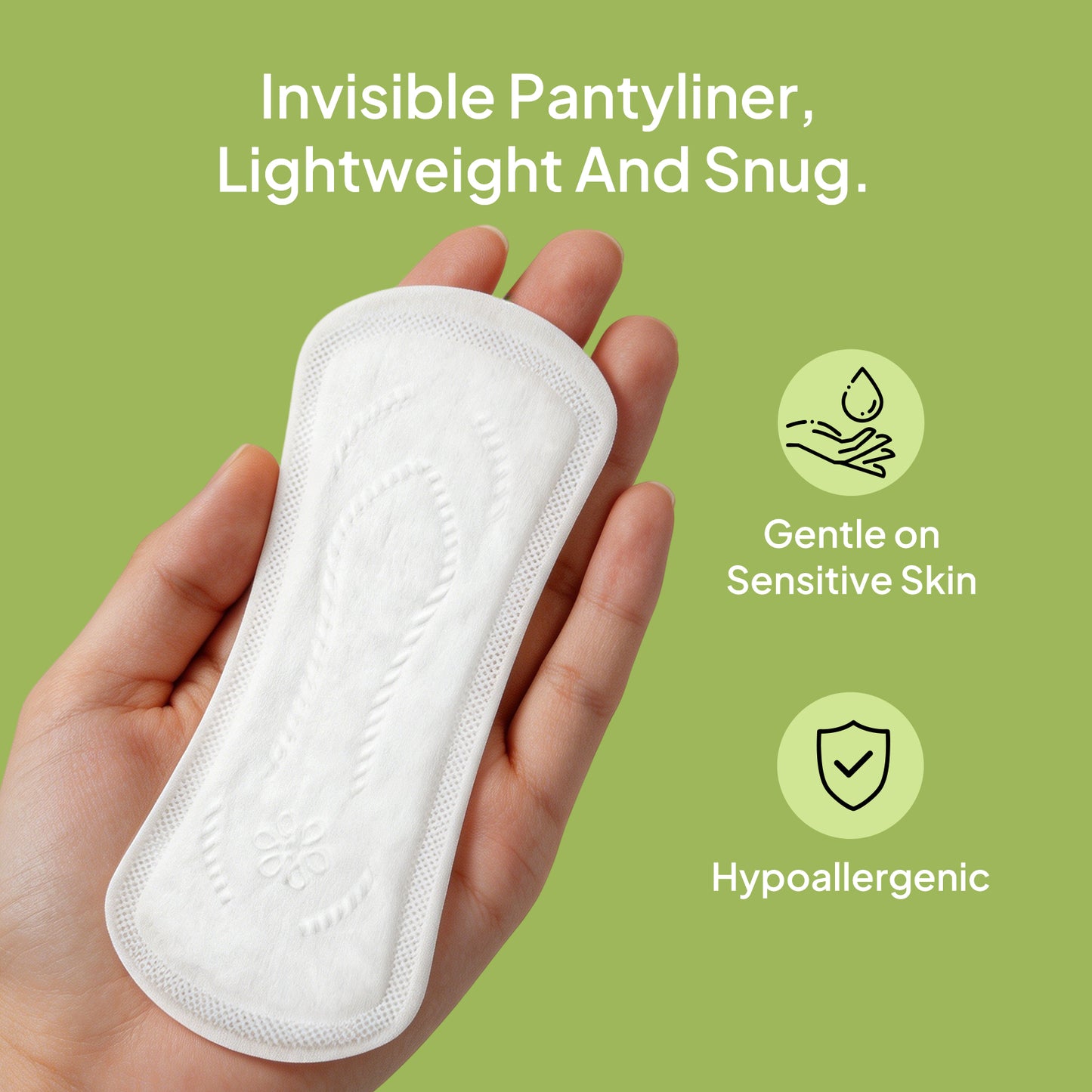 Micro Panty Liners - 155mm Unscented Daily Protection