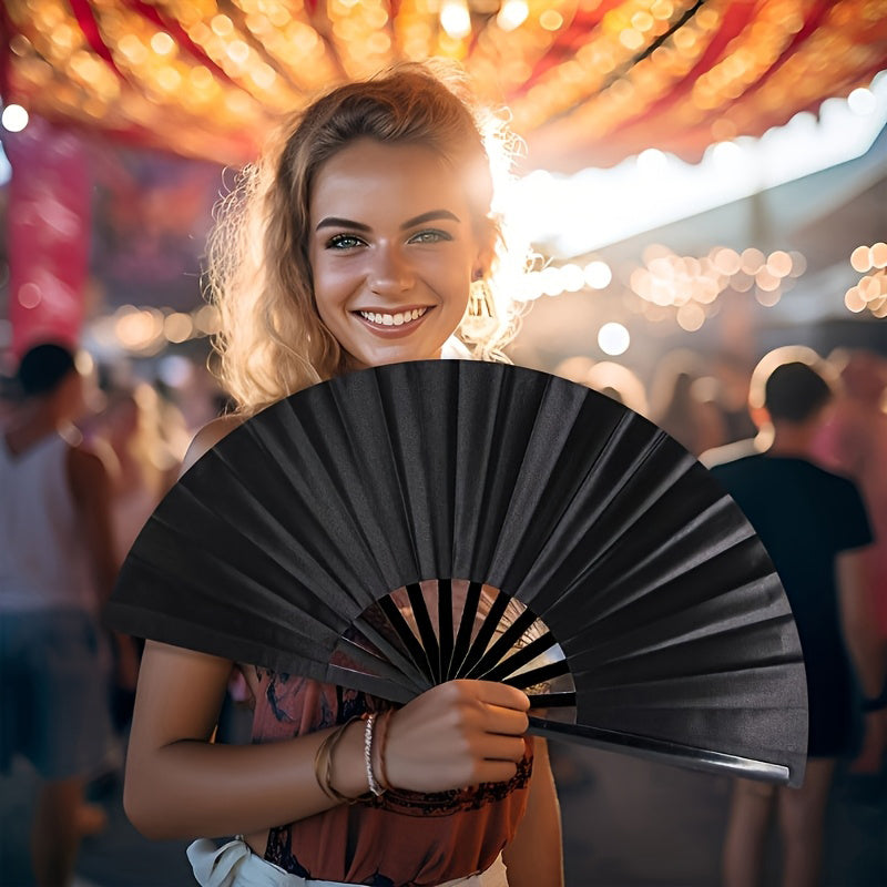 Portable Folding Clacking Fans for Raves and Line Dancing