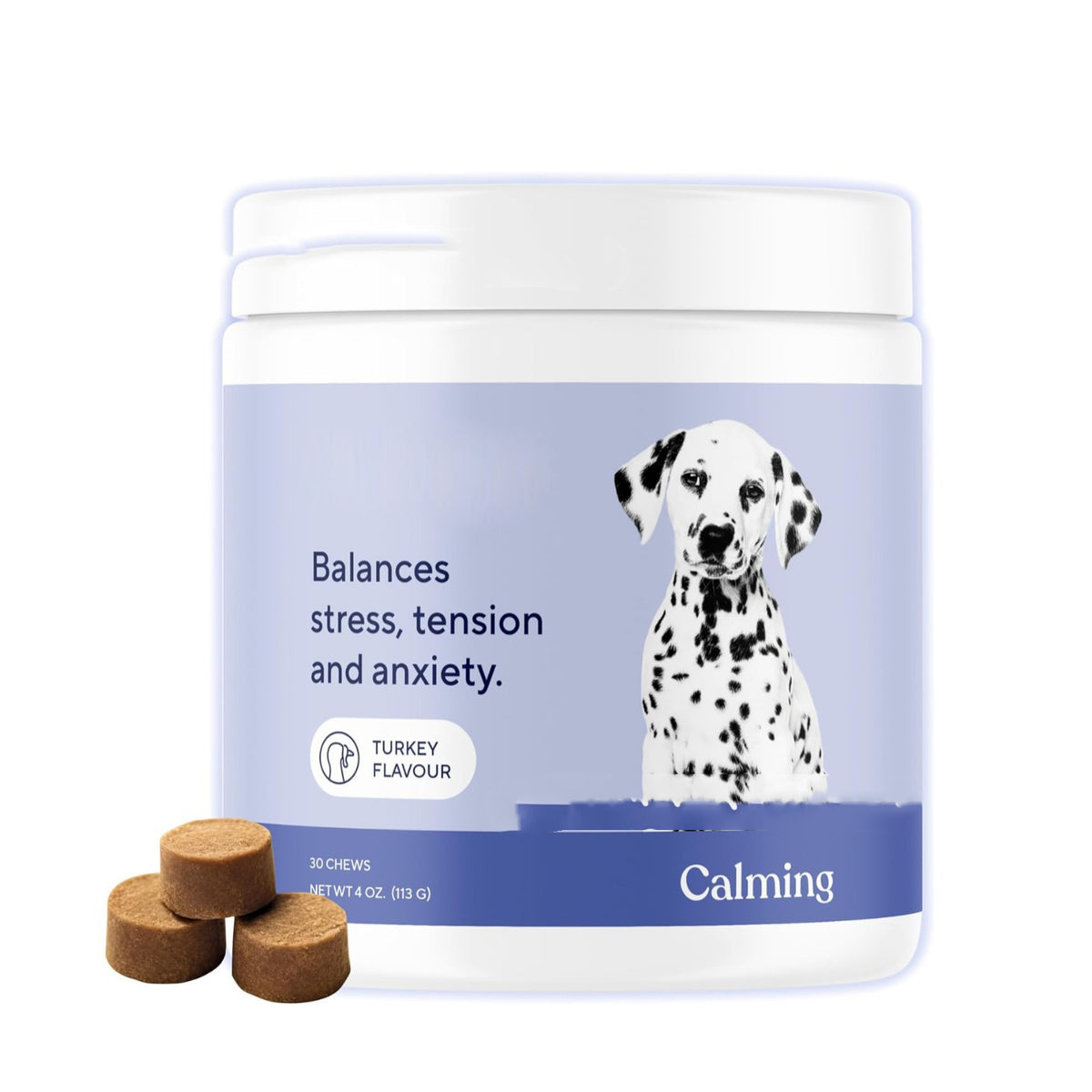 Pet Calming Chewable Tablets Stress Relief