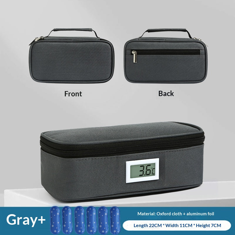 Insulated Portable Medical Bag for Insulin & Medications - Eco Friendly Thermal Carrier