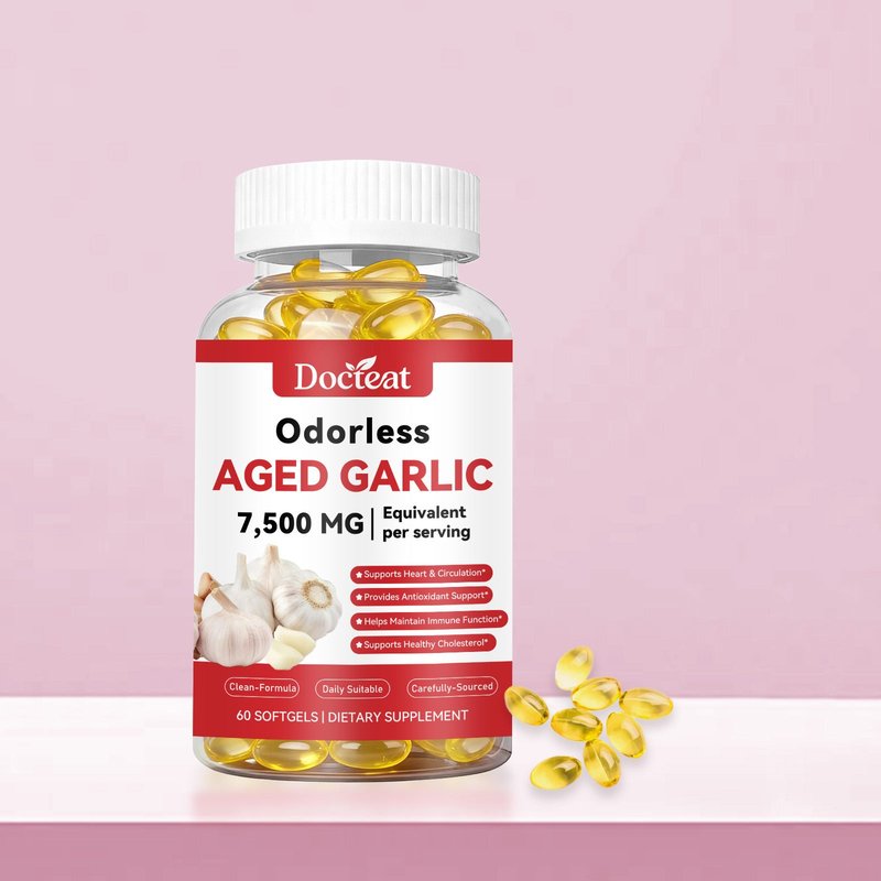 Garlic Extract Softgel Capsules - 60 Count