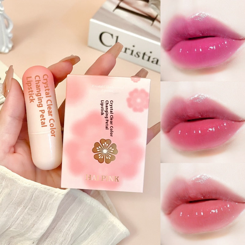 Moisturizing Lipstick with Lip Balm Function - Temperature Change Lip Color