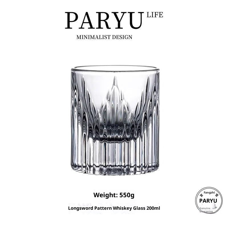 Elegant Crystal Wine Glass Set - Multiple Styles & Sizes