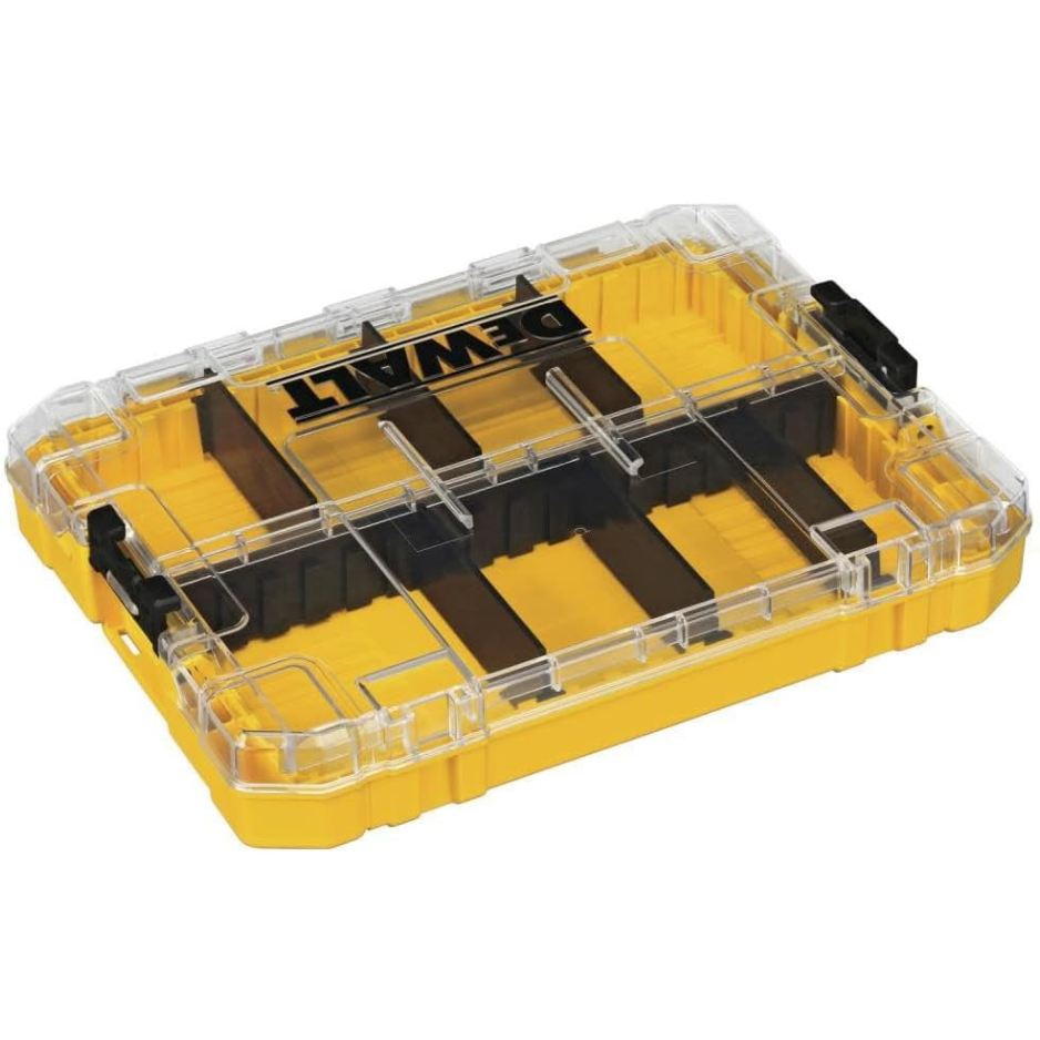 Medium 8-Compartment Small Parts Organizer Toolbox with Custom Dividers