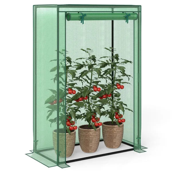 Portable Mini Greenhouse 39" x 20" x 59" - Tool-Free Assembly