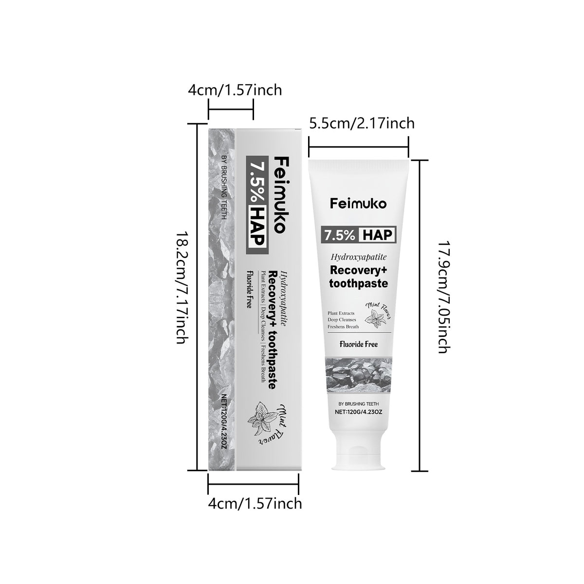 Mint Stain Removal Toothpaste 120g