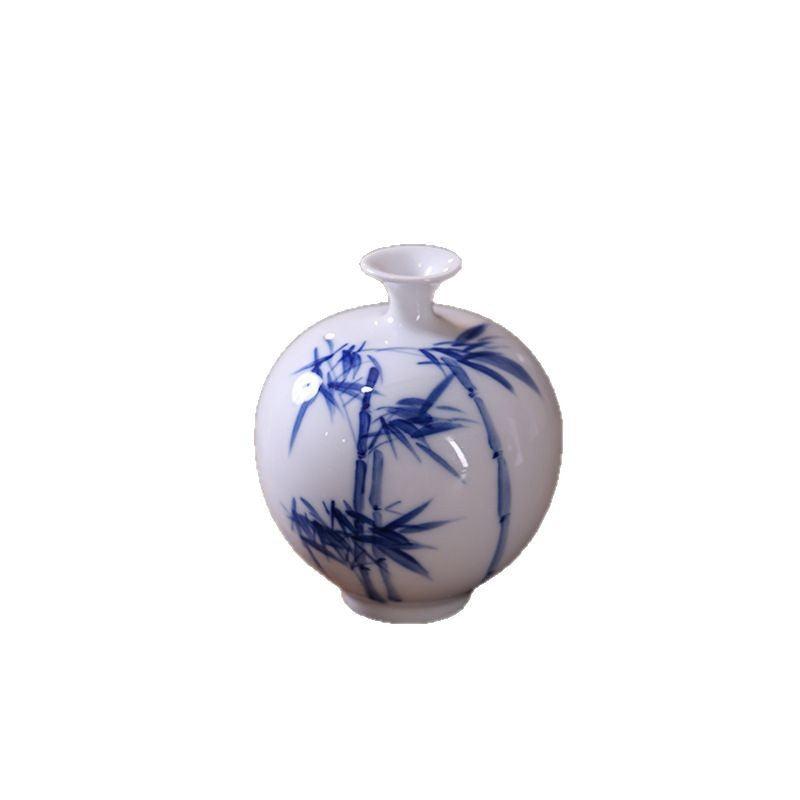 Small Ceramic Vase Set for Home Decor - Ball and Beauty Style Options