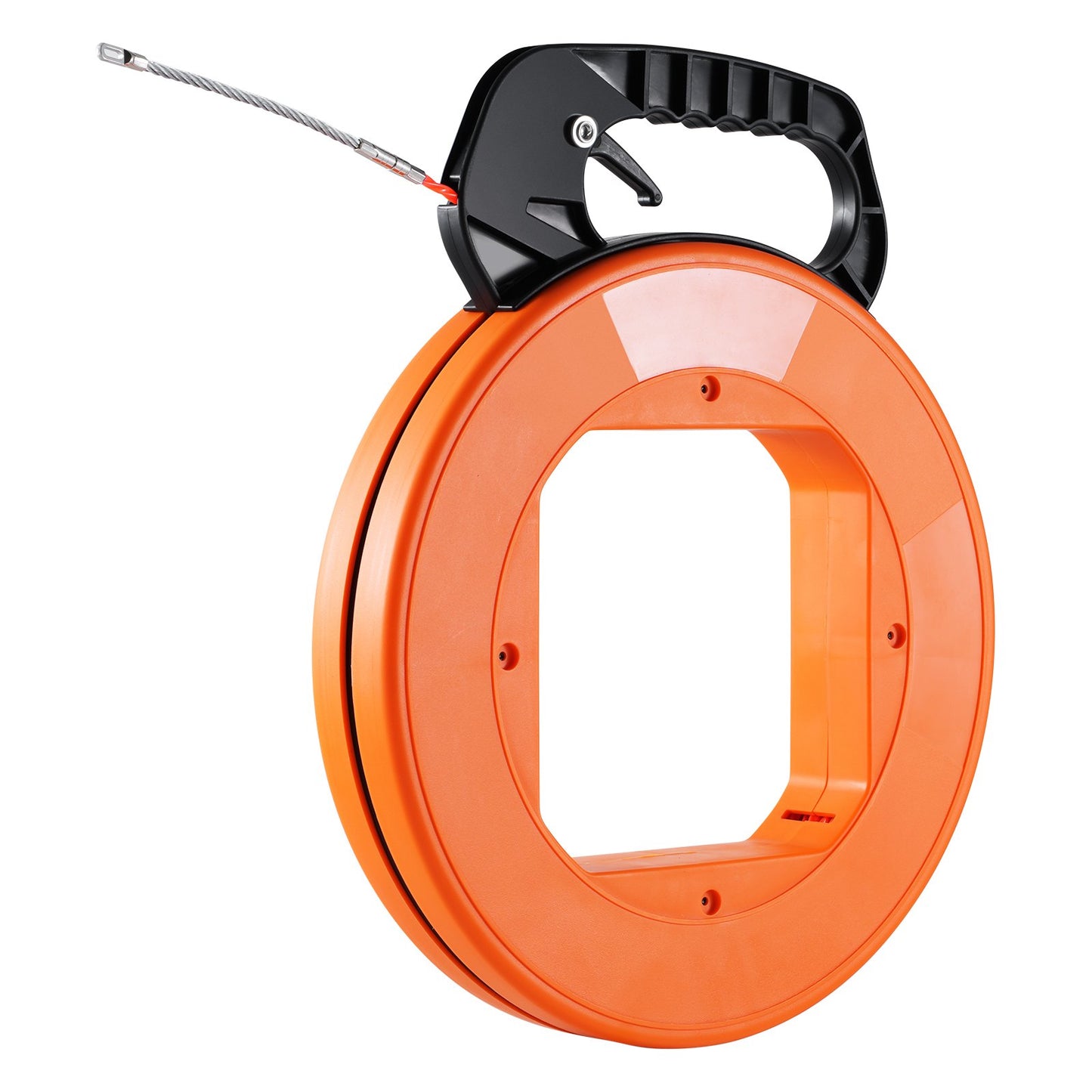 Fish Tape Wire Cable Line Puller 100 Ft 1/4 In PET Non-Conductive Cable Pulling Tool