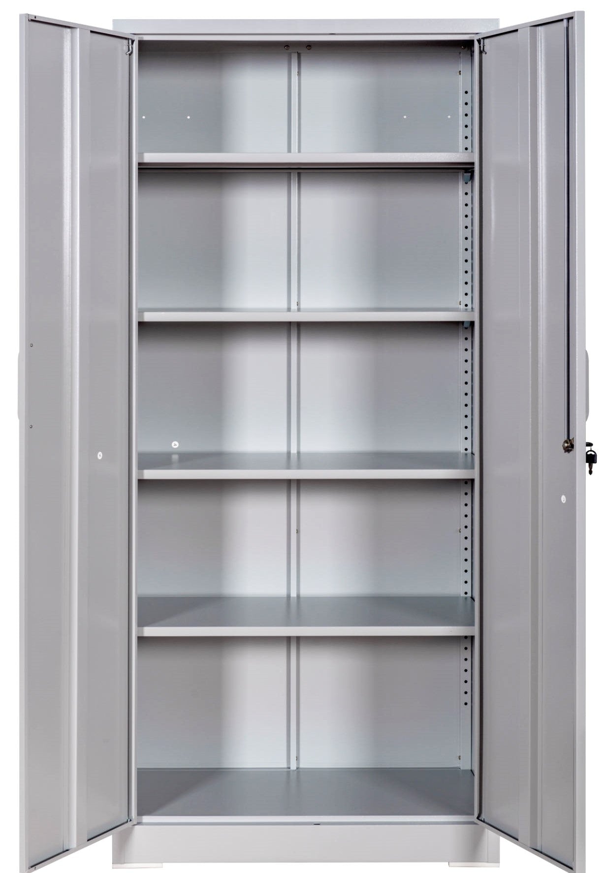 Container Furniture Direct Ironclad 71 Metal Storage Cabinet With