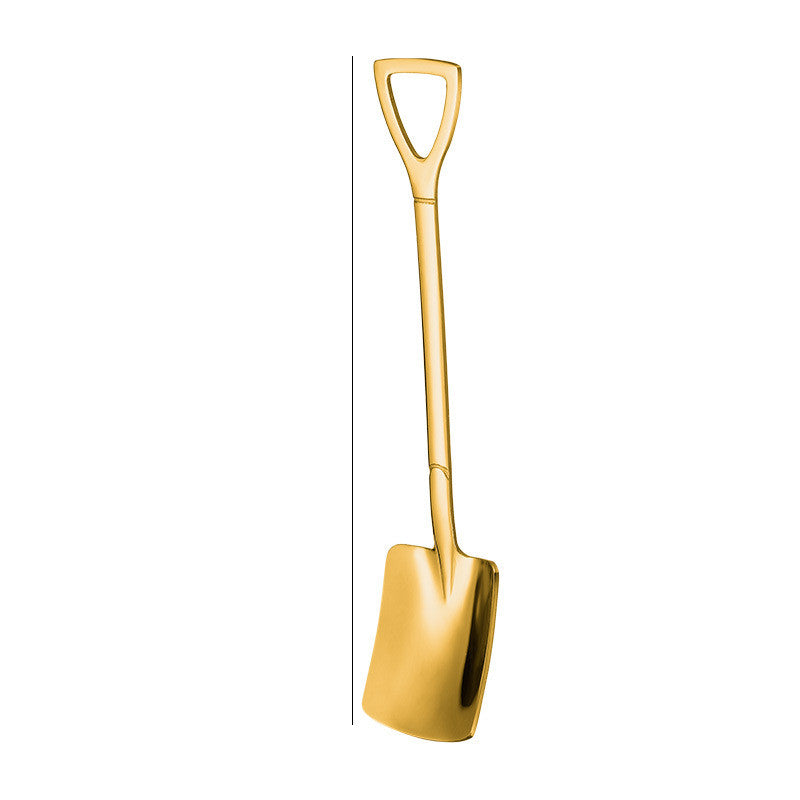 Stainless Steel Spade Spoon for Watermelon Ice Cream - Multiple Colors