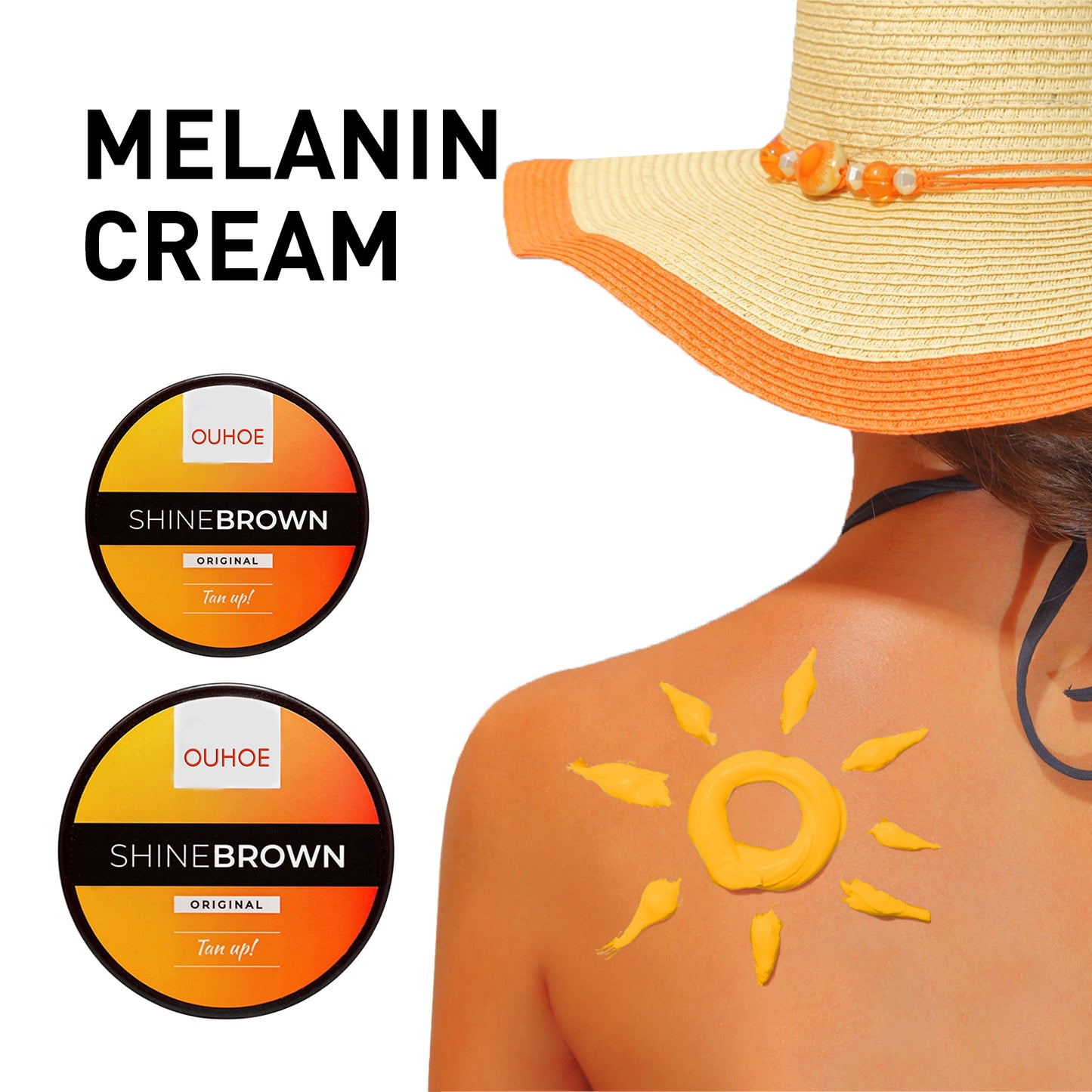 Natural Carrot Seed Oil Tanning Bronzer Cream - Sun-Kissed Skin Care