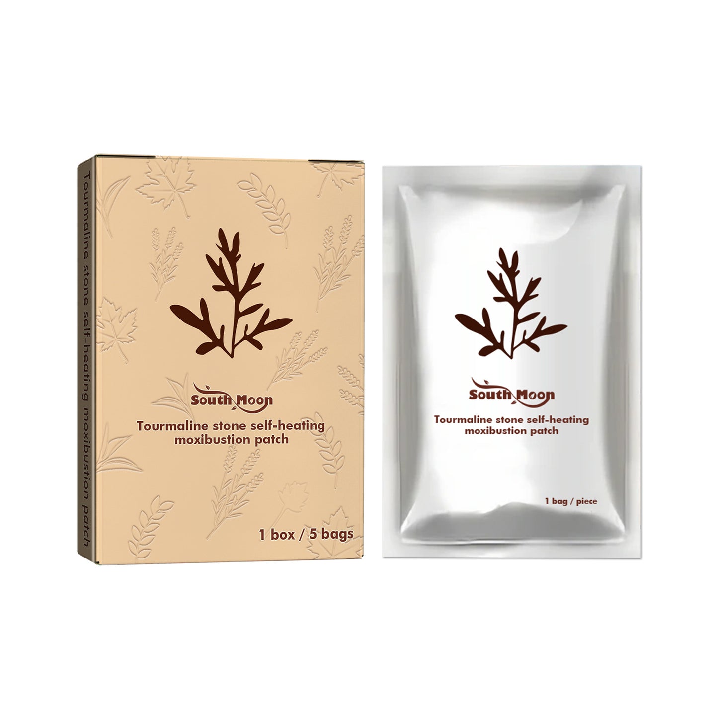 Self-Heating Moxibustion Plaster for Soreness Relief - 5 Bags