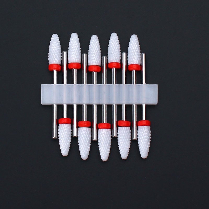 Ceramic Nail Drill Bit Set - Exfoliating & Polishing Tool