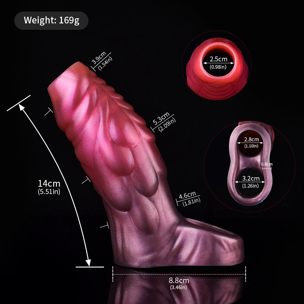 Extended Sperm Lock Ring Set for Men - Multiple Sizes & Variants