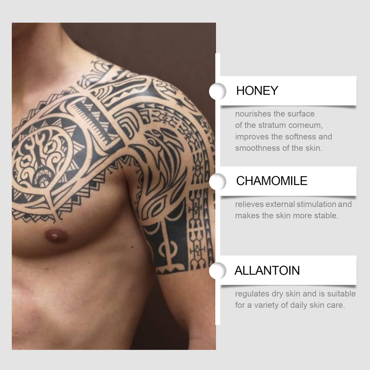 Nourishing Moisturizing Skin Tattoo Neck Cream