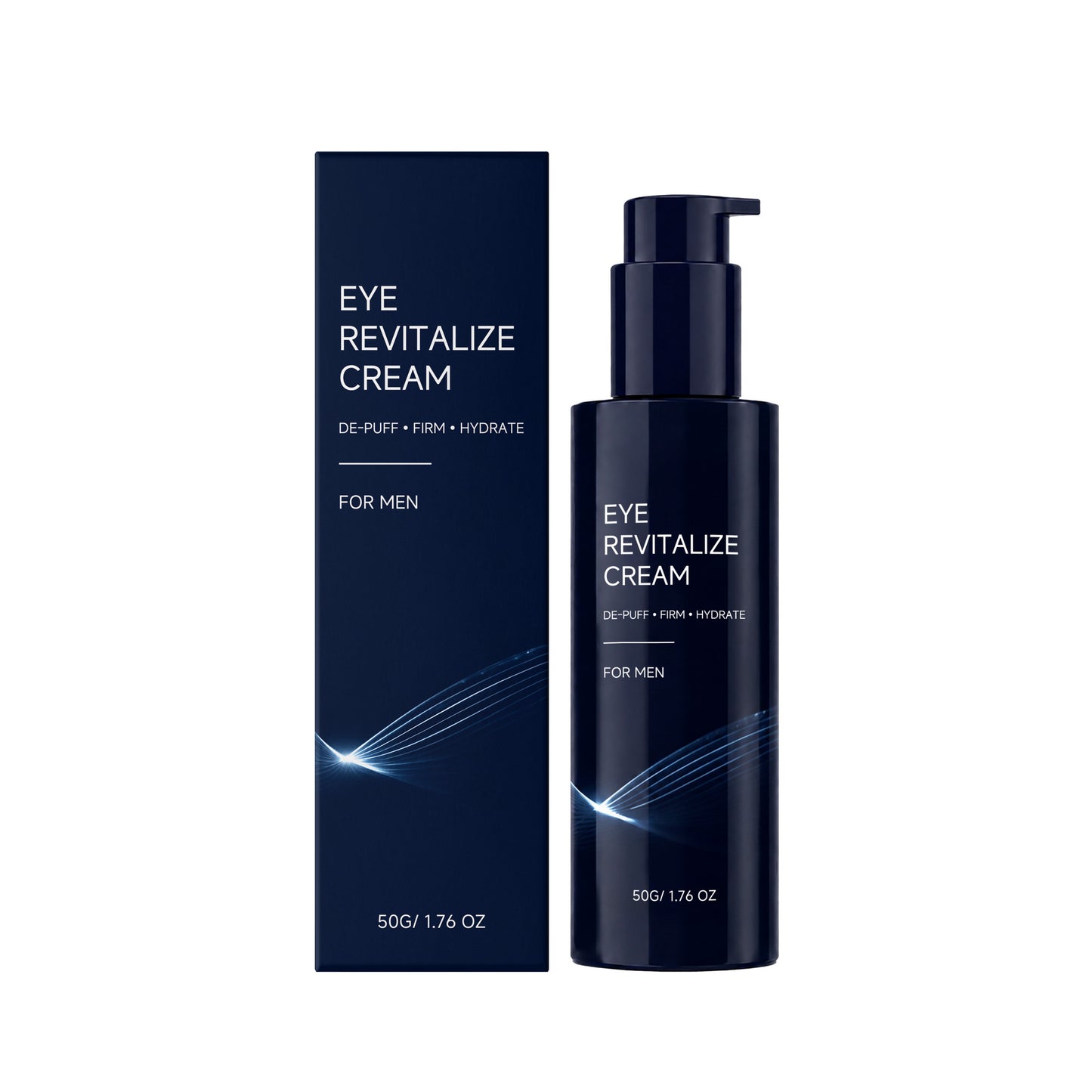 Men's Revitalizing Eye Cream - Hydrating 50G Skin Care for Eye Area