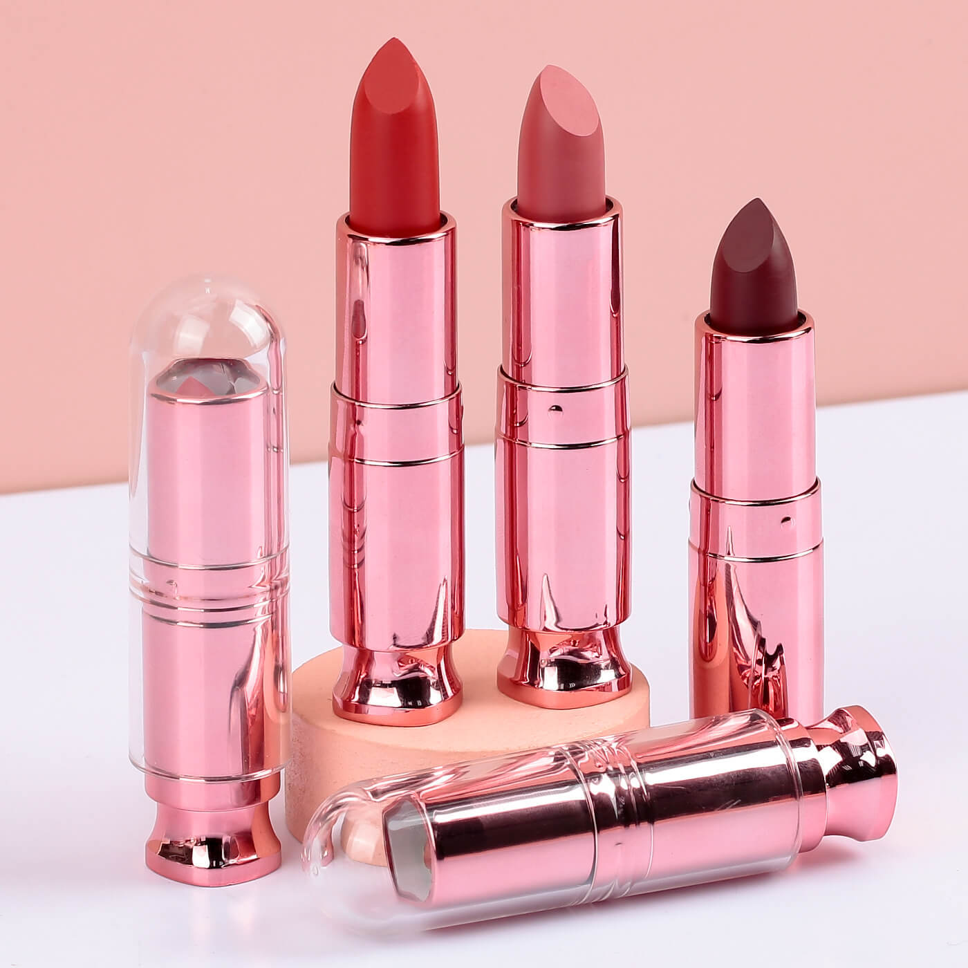 Long Lasting Matte Lipstick No Stain Easy to Color Lip Balm for Lips