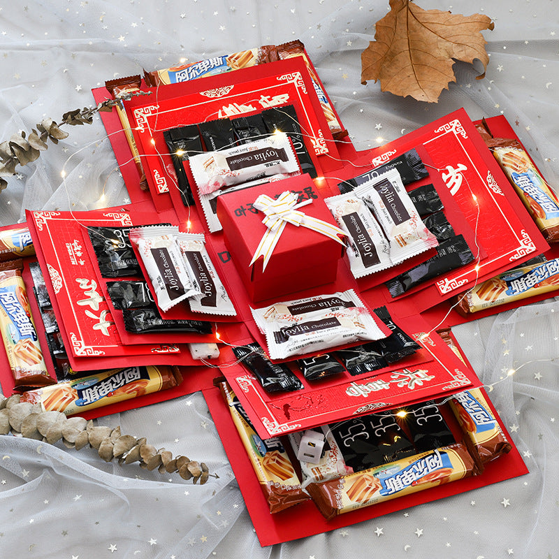 DIY Five-Layer Explosion Gift Box for Creative Party Decor