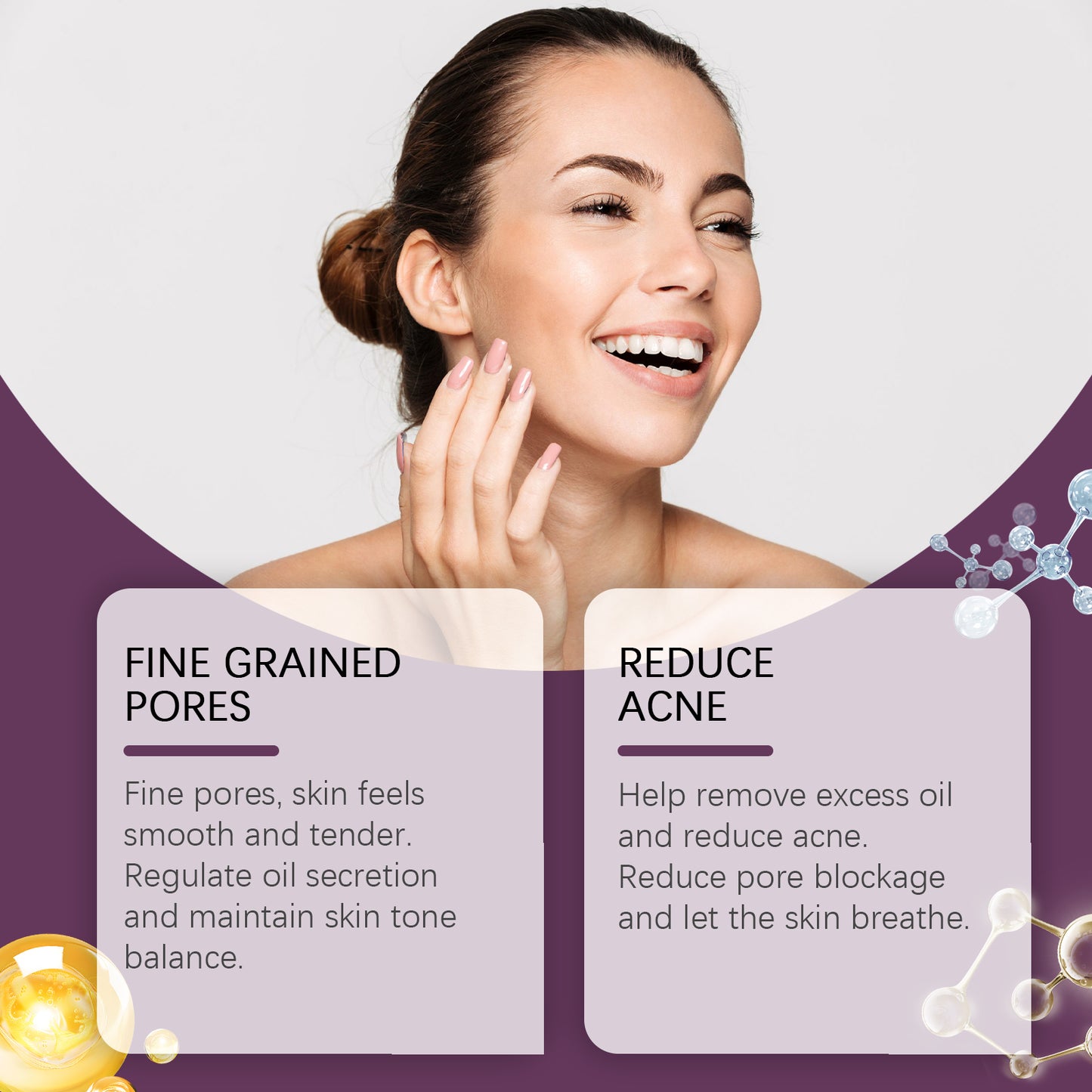 Blackhead Brightening Facial Mask with Lactic Acid & Vitamin E