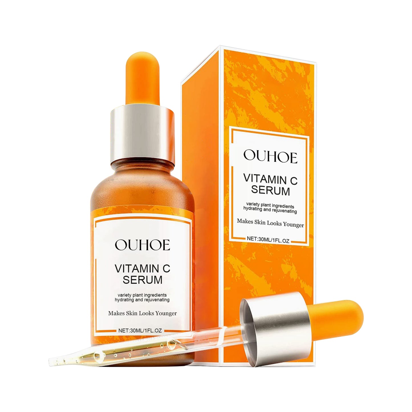 Vitamin C Face Serum with Retinol & Jojoba Oil - Anti-Aging Skin Care 30ml