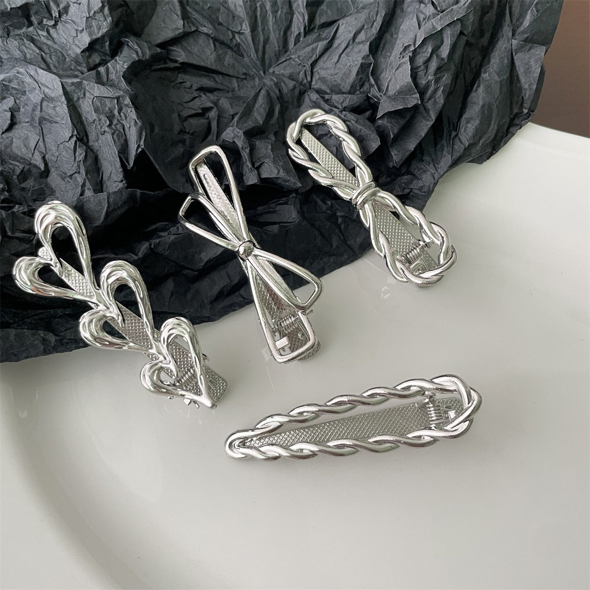 Decorative Bow Hair Clip - Multiple Styles