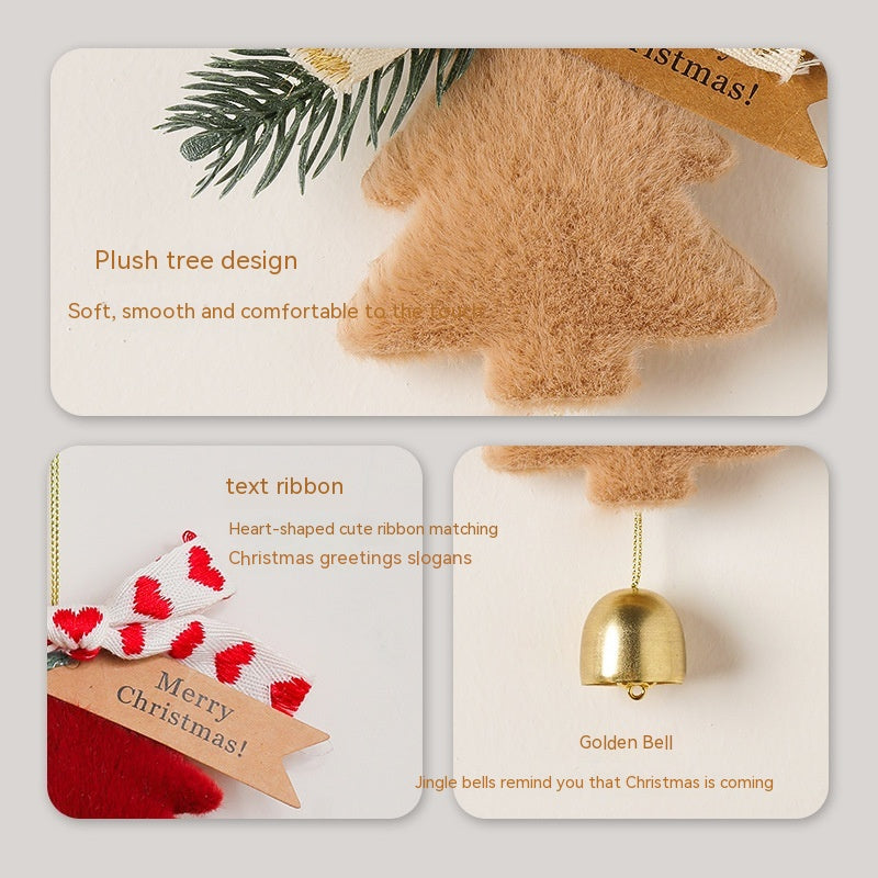 Nordic Style Christmas Decoration Pendant for Vehicles - Festive Holiday Ornaments
