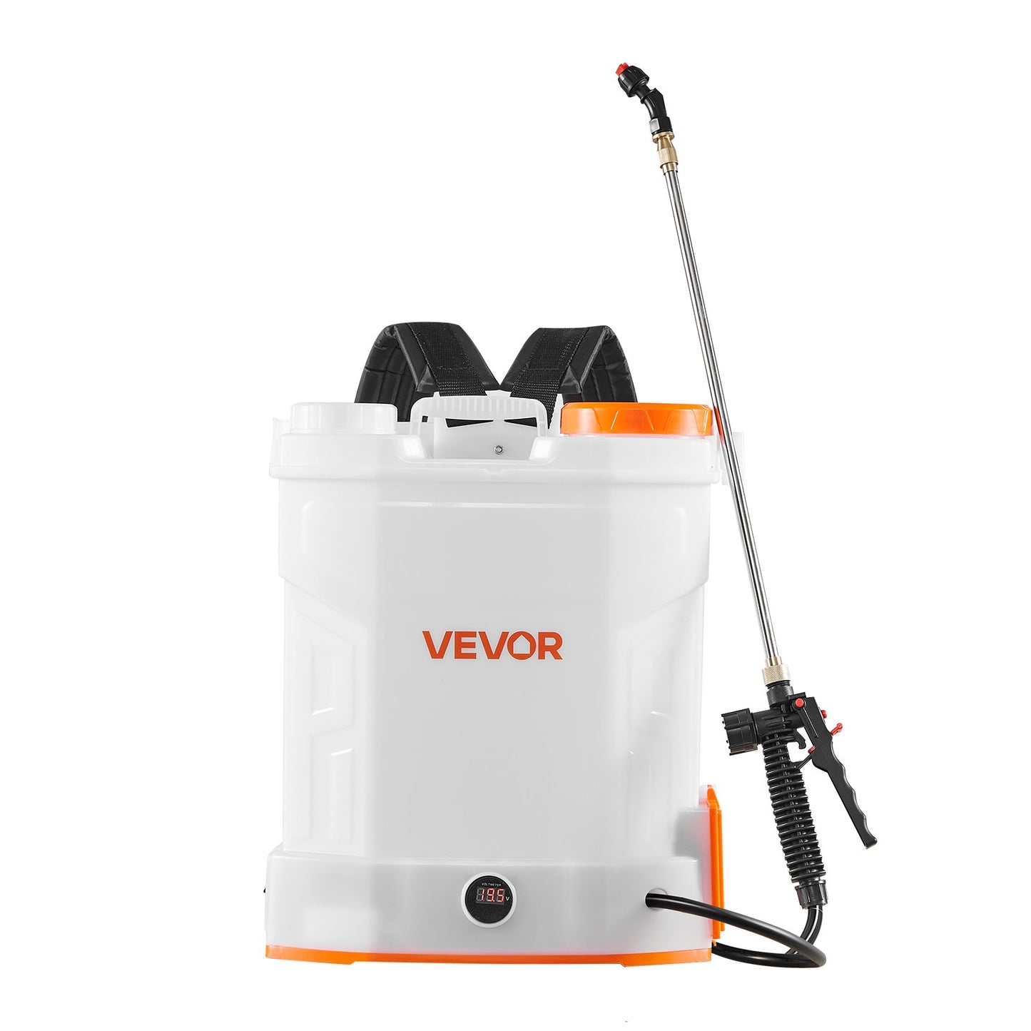 Battery Powered Backpack Sprayer 3.2 Gallon 0-90 PSI for Garden & Yard