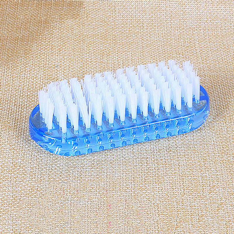 Multicolor Nail Art Cleaning Brush - Plastic Nail Tool for Nail Care