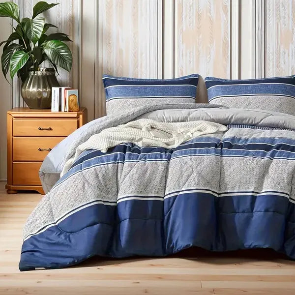 Twin Duvet Cover Set with Pillowcase - Boho Red Style