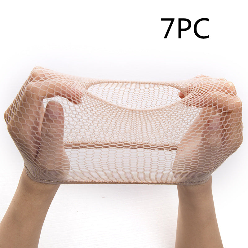 Invisible Fabric Hair Net for Hair Styling and Wigs - Unisex, Multiple Colors