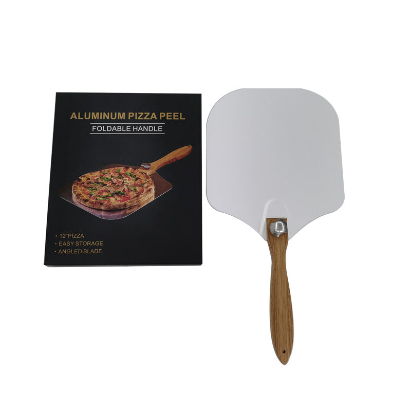 Aluminum Pizza Shovel with Removable Folding Handle Kitchen Tool