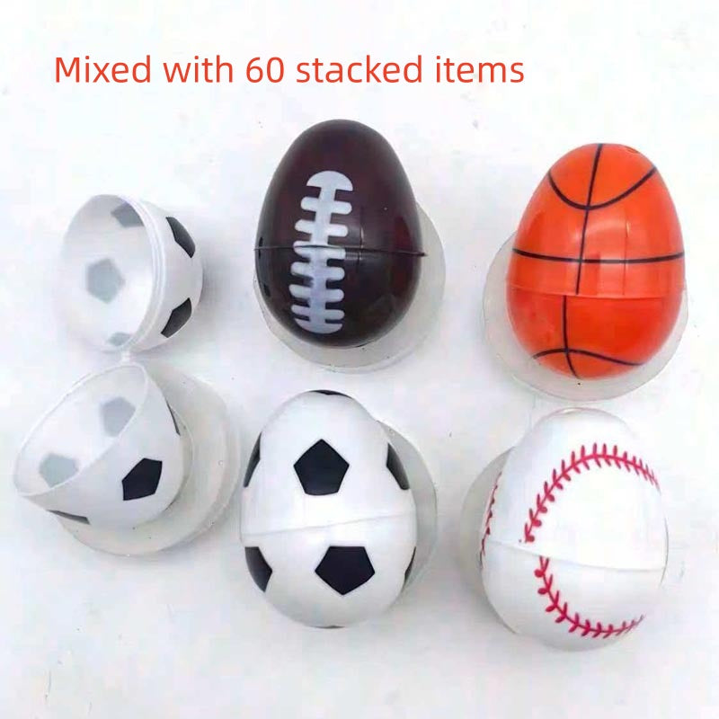 Easter Egg Capsule Toy Set - 12 Game-Themed Styles