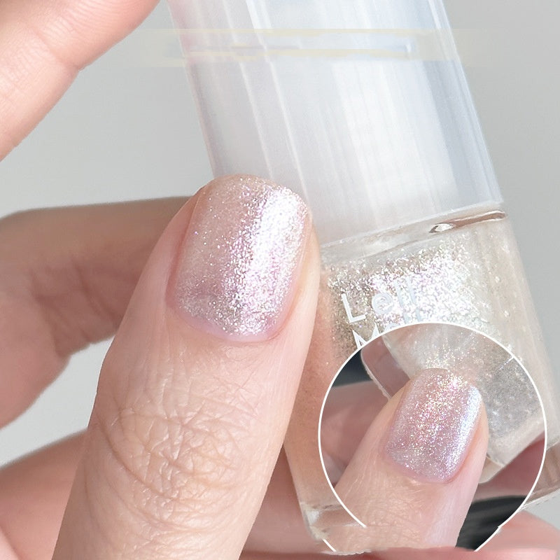 Water-Based Tearable Nail Polish - Quick-Drying & Odor-Free Formula