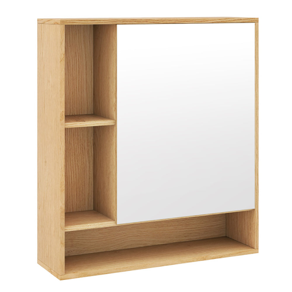 Wall Mounted Bathroom Cabinet With Mirror Single Door For The
