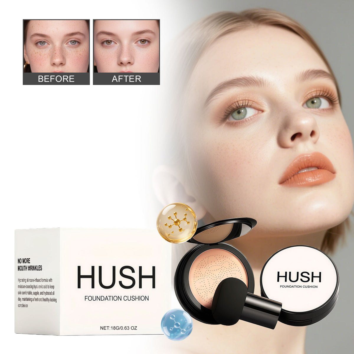 Brightening Clear Cushion Cream Natural Shade