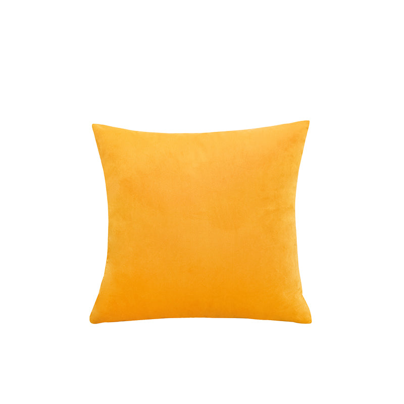 Velvet Lumbar Support Pillow Cover for Office Car Home Decoration