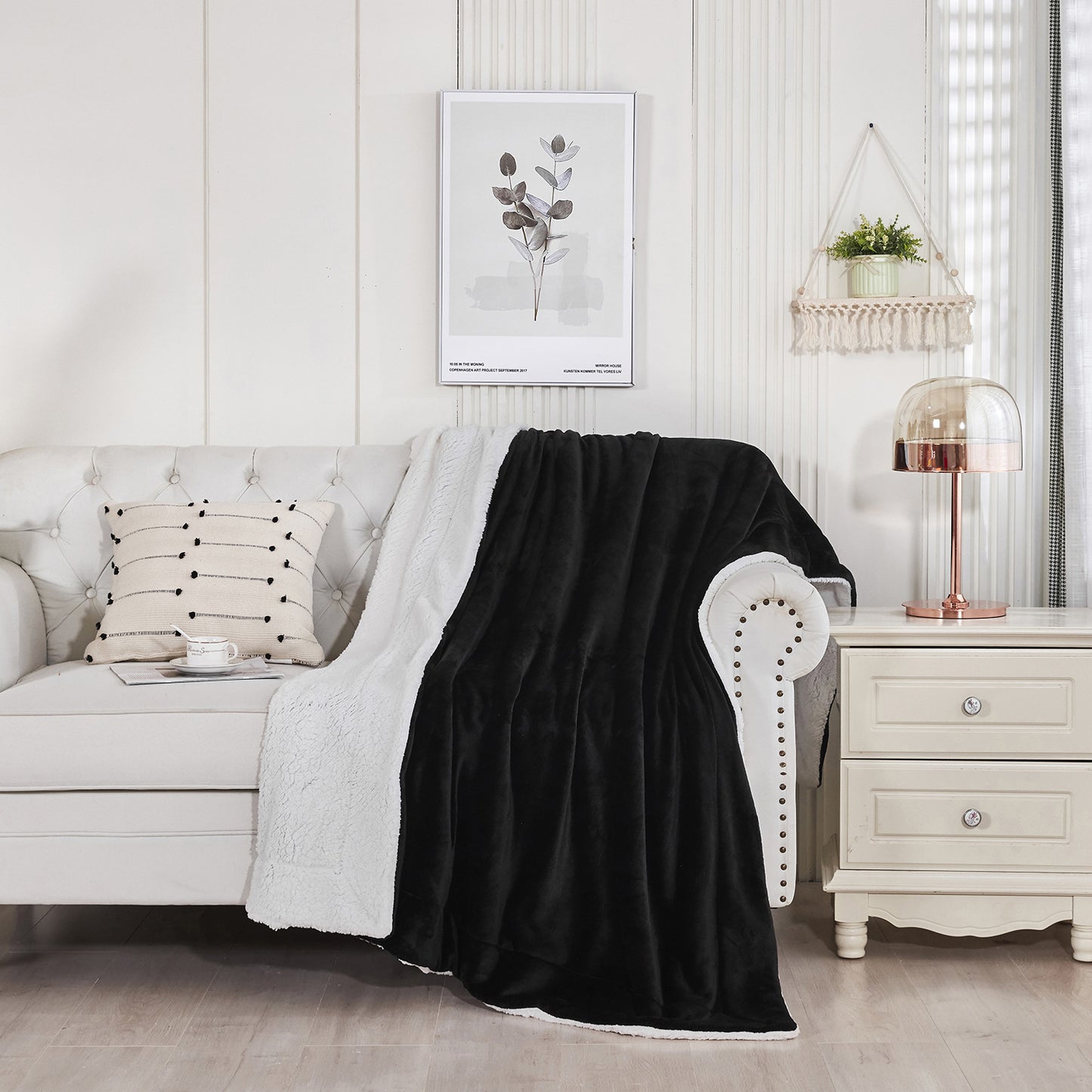 Thickened Warm Flannel Quilt Velvet Blanket for Dorms and Home