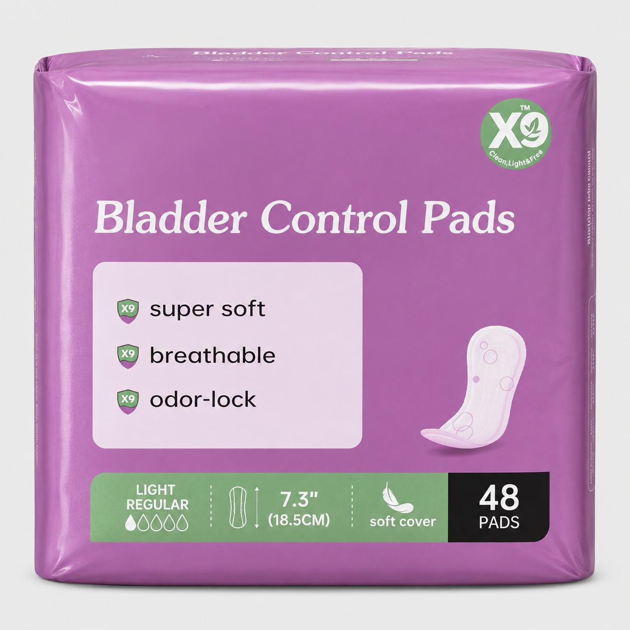 Women Incontinence Pads - Soft, Breathable Comfort for Daily Care