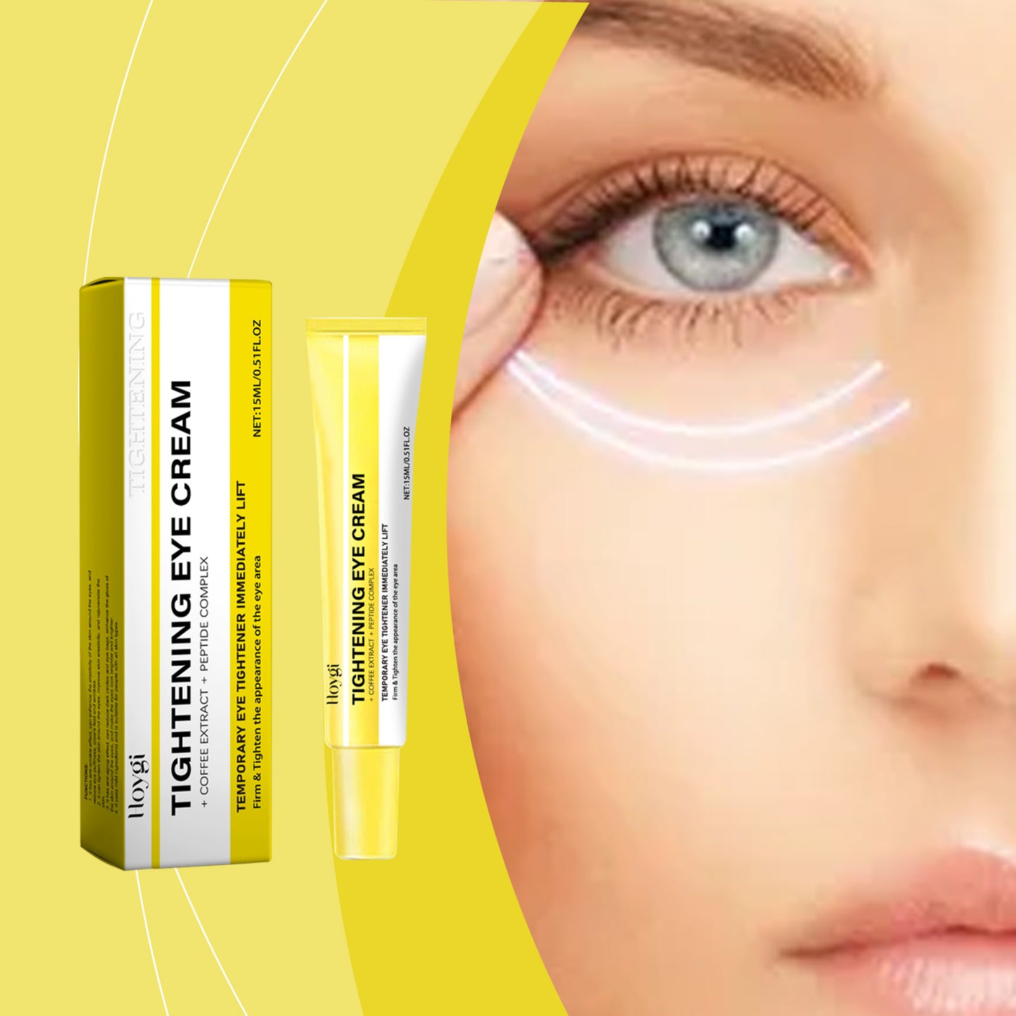 Anti-Aging Eye Cream for Dark Circles, Fine Lines & Puffiness - 15ml