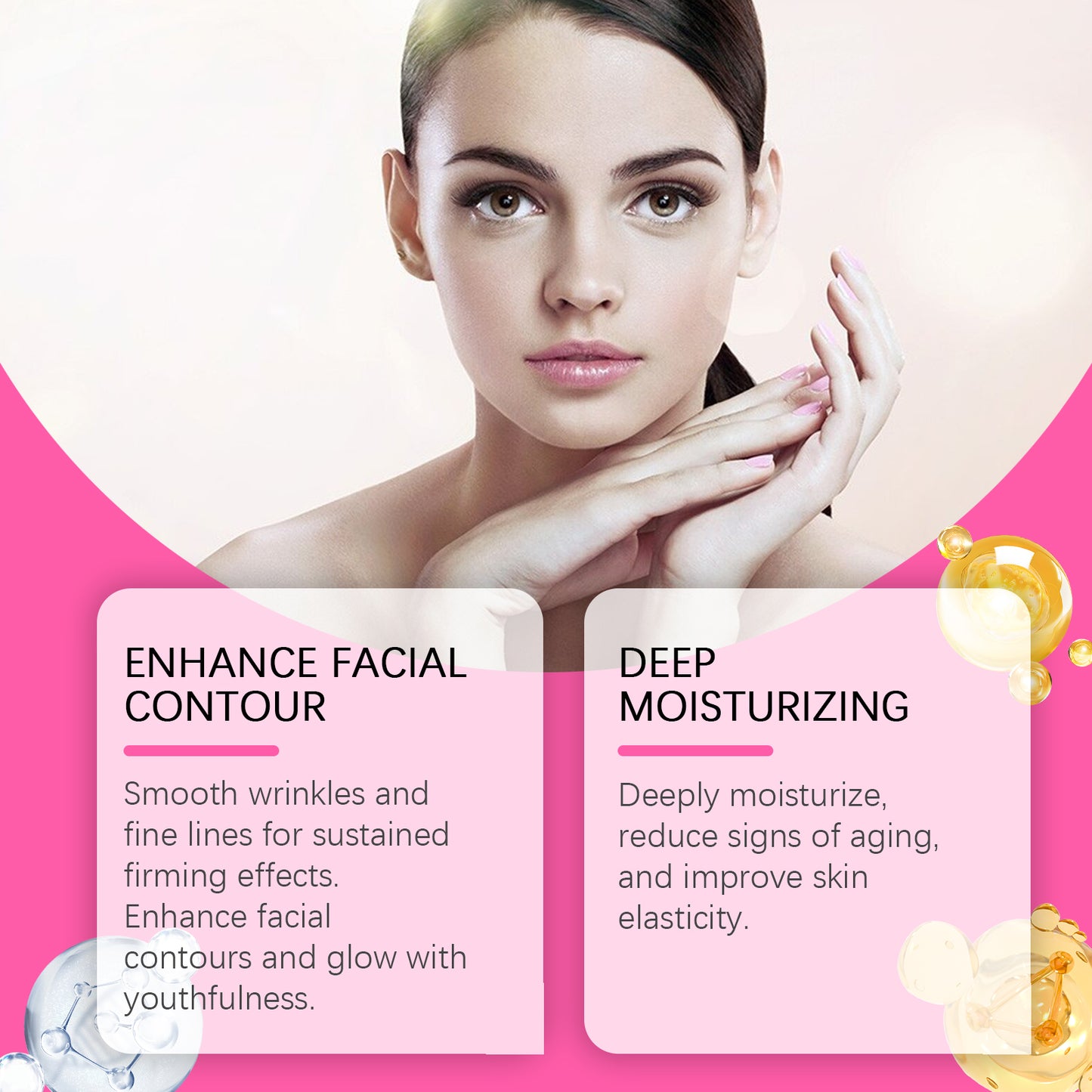 Firming and Moisturizing Facial Cream - Anti-Aging Hydrating Skin Care