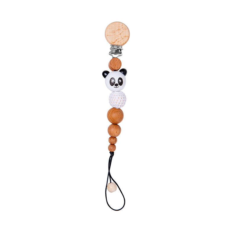 Baby Pacifier Chain Teether Chew Toys for Stroller - Multiple Colors