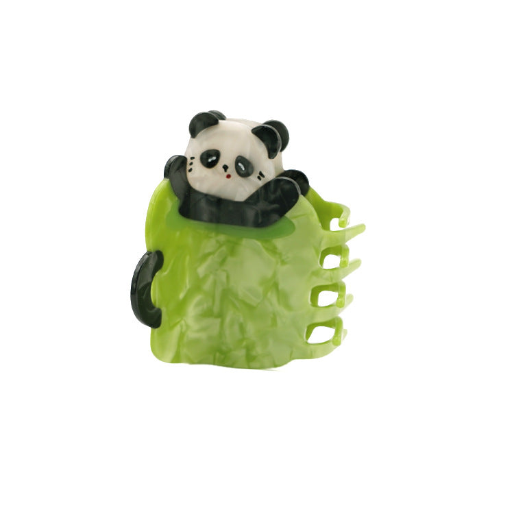 Cute Animal Acetate Hairpin - Handmade