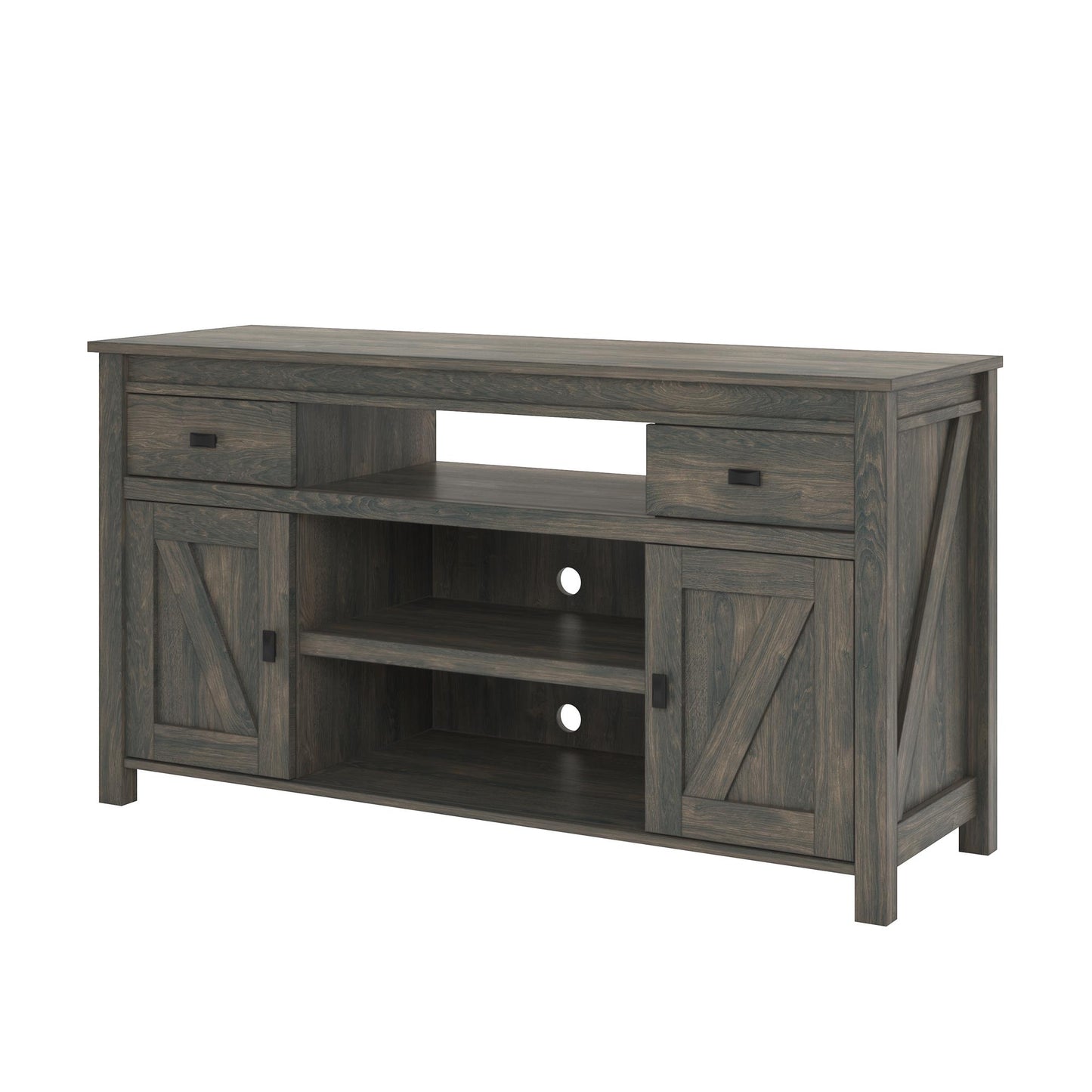 Farmington TV Stand for TVs Up to 60" - Oak Finish
