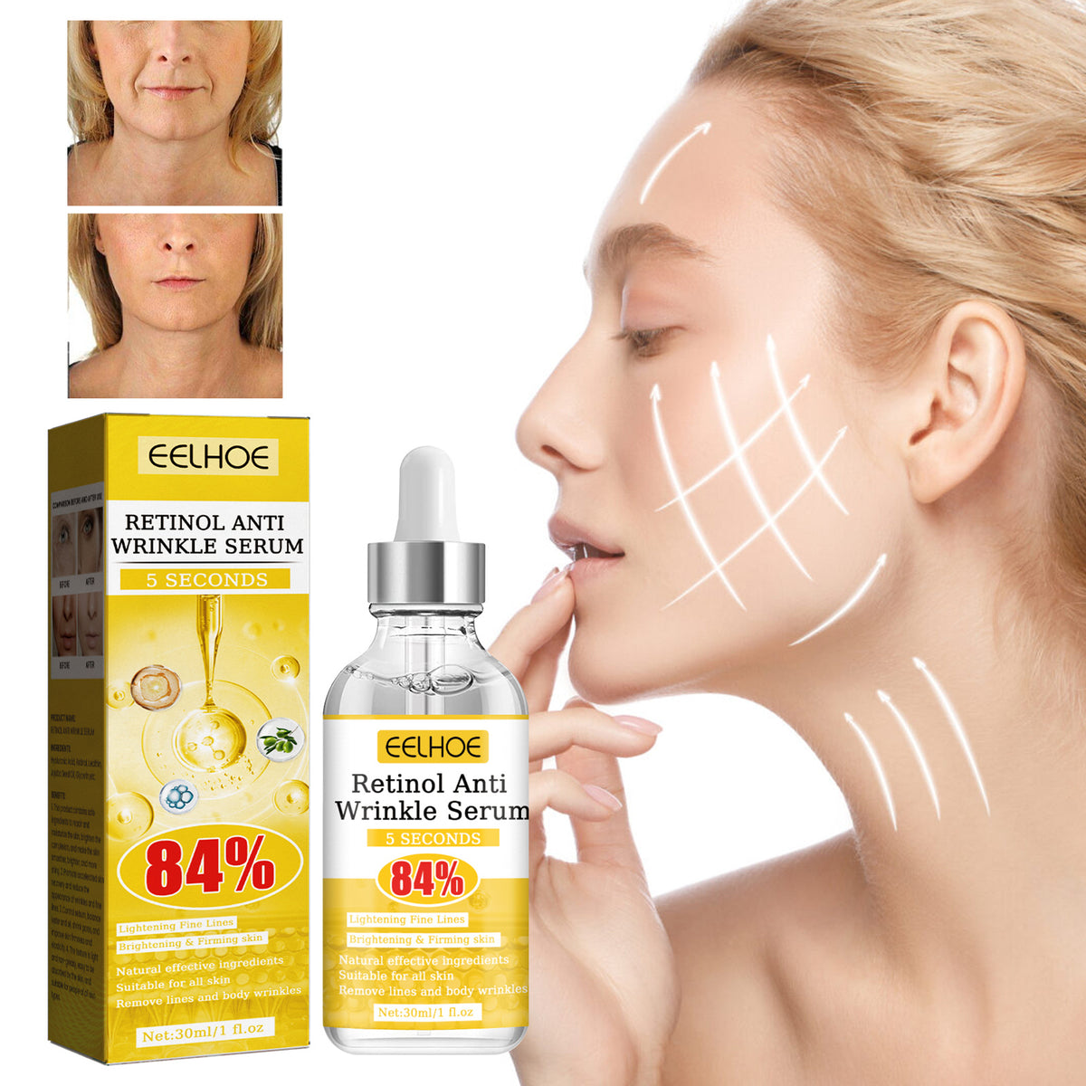 Retinol Anti-Wrinkle Facial Essence - 30ml